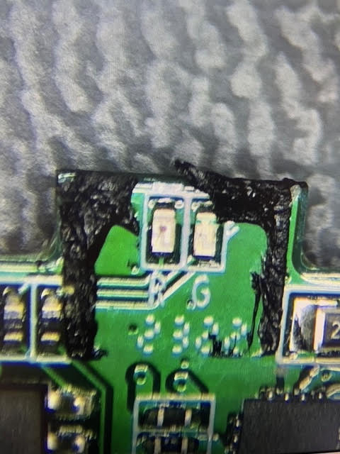 LEDs on PCB